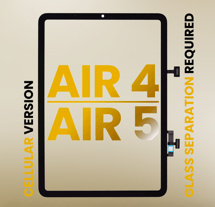 Cambio de Tactil iPad Air 10.9 (A2316/A2324/A2325/A2072) 4ta Gen