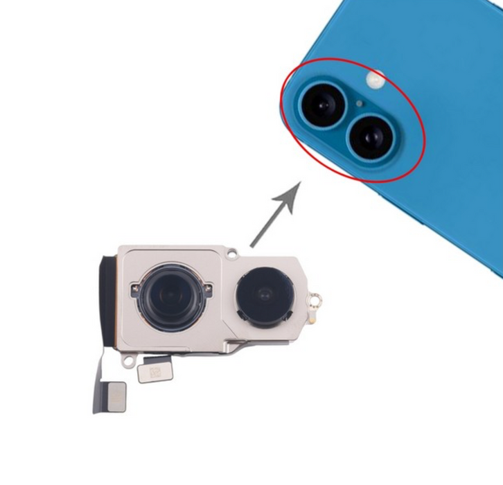 Cambio de Camara Trasera iPhone 16 (incluye instalación)