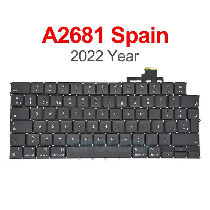 Teclado Español Macbook Air 13,6" (A2681) - M2 2022