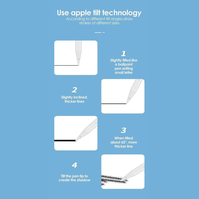 Lápiz para iPad 10,2 Air 3 10,5 2020 iPad Pro 11 12,9, lápiz de dibujo de Apple