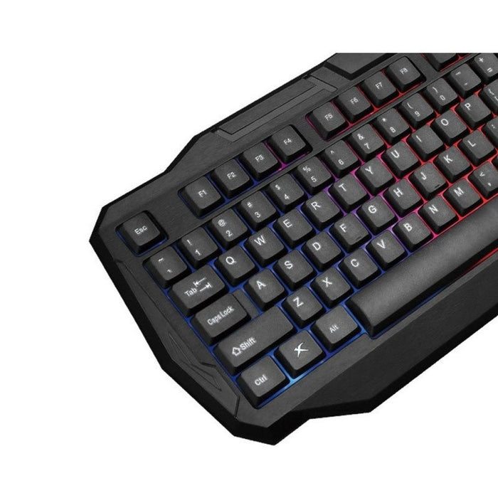 TECLADO GAMING XTRIKE ME NEGRO LUCES