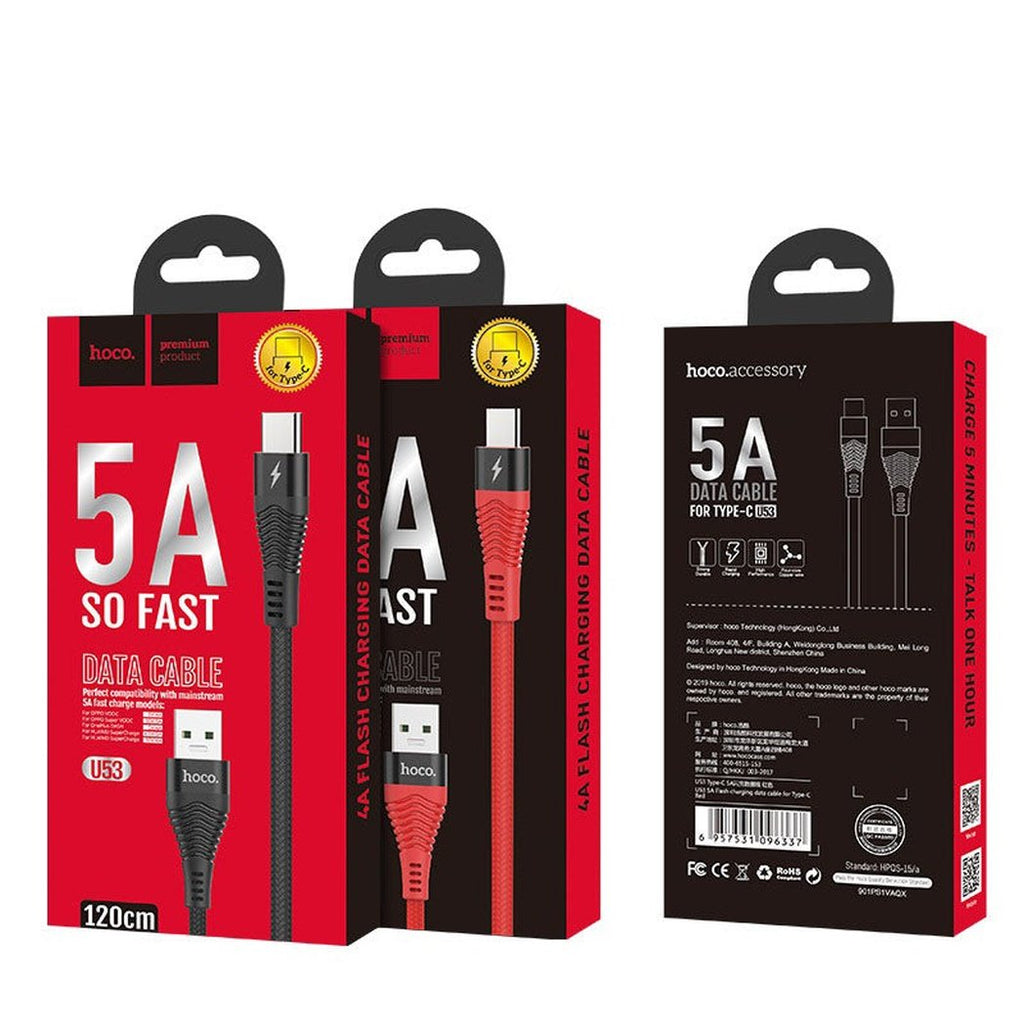 Cable USB a Tipo C Hoco U53 1.2M